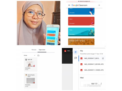 KBM Daring Online Ibu Sri Widiya Permatasari, S.Pd., M.Pd.