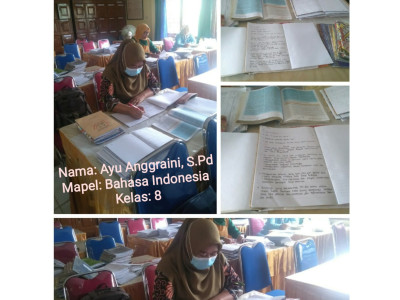KBM Daring Mapel  Bahasa Indonesia
